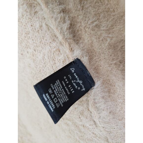 Do Everything‎ In Love Open Front Cardigan Duster Vest Long Faux Fur HOODED - Picture 3 of 8